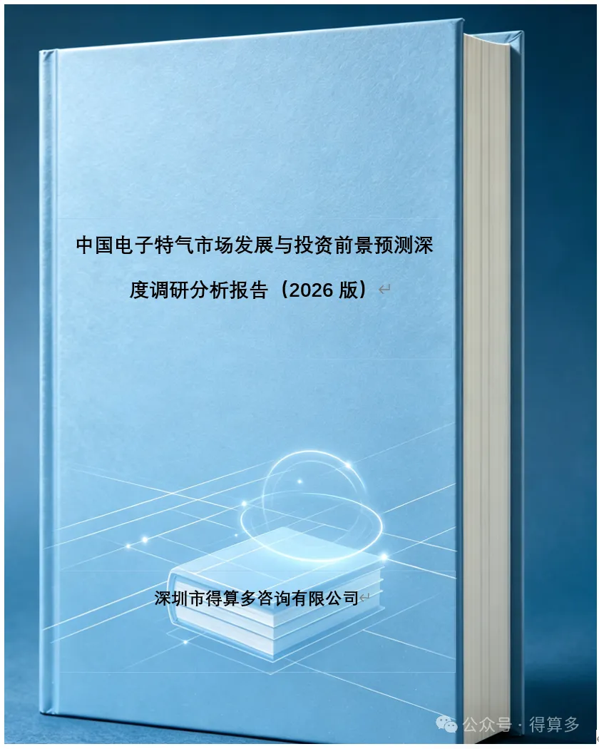 中国电子特气市场发展与投资前景预测深度调研分析报告（2026版）